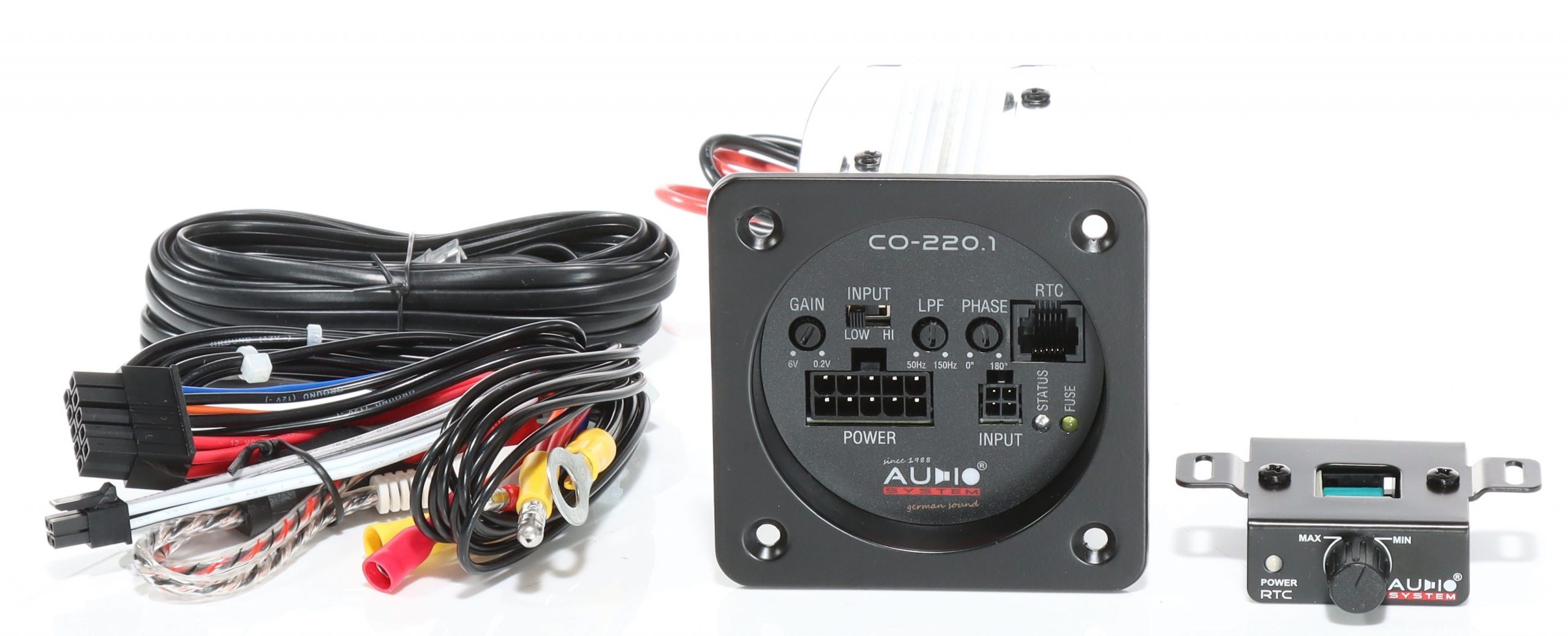 Audio System SUBFRAME M10 EVO ACTIVE 220 EVO Reserverad aktiv Subwoofer 250 Watt Bassgehäuse Bassreflexgehäuse mit M10 EVO + Verstärker + CO-220.1