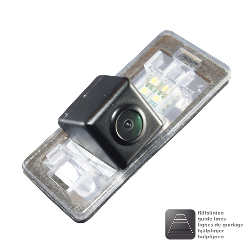 NAVLINKZ VS3-AU24W Griffleisten-Kamera AUDI Rückfahrkamera , kalt-weiße LED 