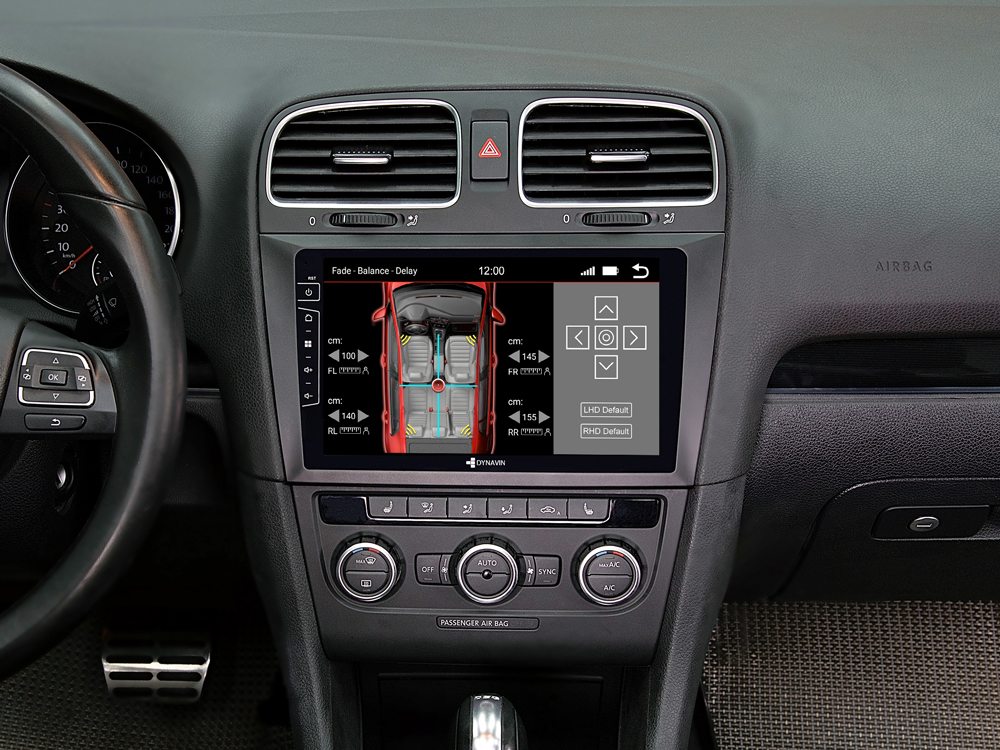 Dynavin D8-DF31 FLEX Navigation Autoradio kompatibel mit VOLKSWAGEN VW Golf 6 2008-2012