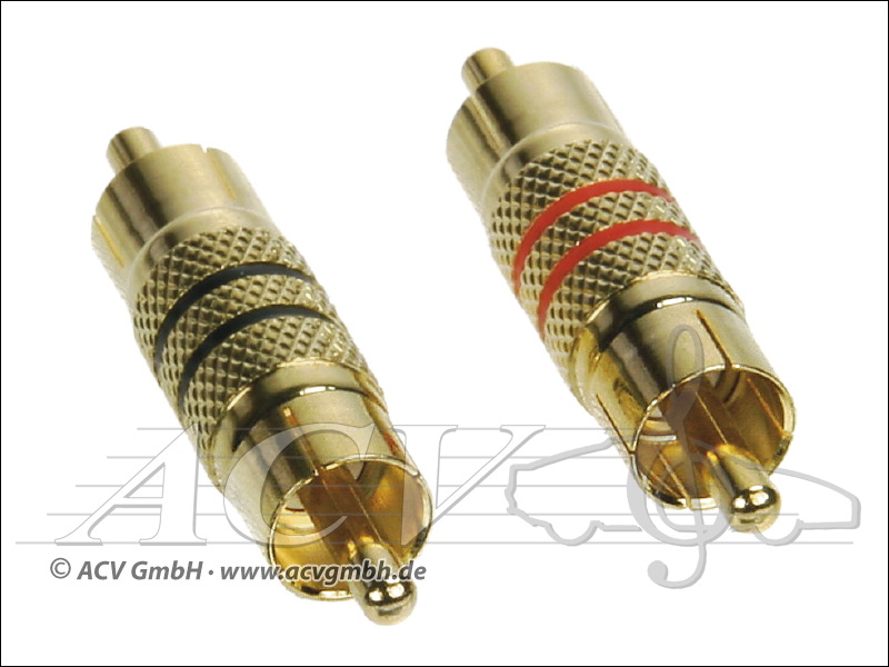 ACV 30.4202-02 RCA adapter plug> plug 