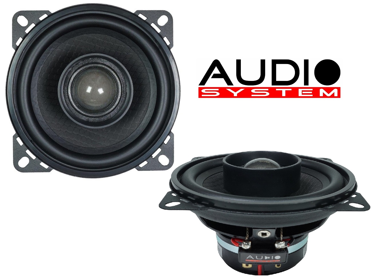 Audio System XC 100 EVO 10 cm 2-Wege Koax Lautsprecher 1 Paar