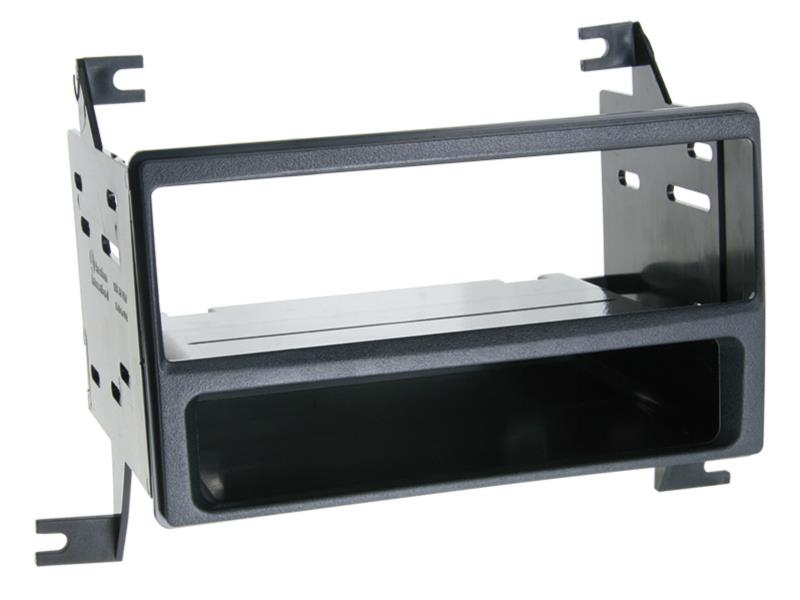 ACV 281210-04 1-DIN plaque de planche de bord avec poche Nissan Juke 2010> noir