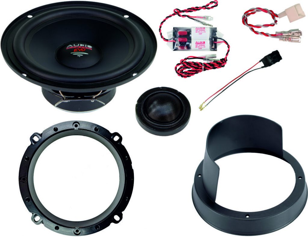 Audio System XFIT HYUNDAI I30 PD EVO2 16,5 cm (6.5") 2-Wege Kompo Lautsprecher Set kompatibel mit HYUNDAI I30 PD 2017 ->