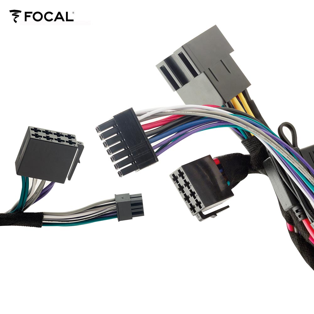 Focal IY-AC INSIDE ISO Adapterkabel (FOAXACWYIM00000) für Verstärker Focal Impulse 4.320 Plug'N'Play ISO-Anschlusskabel 