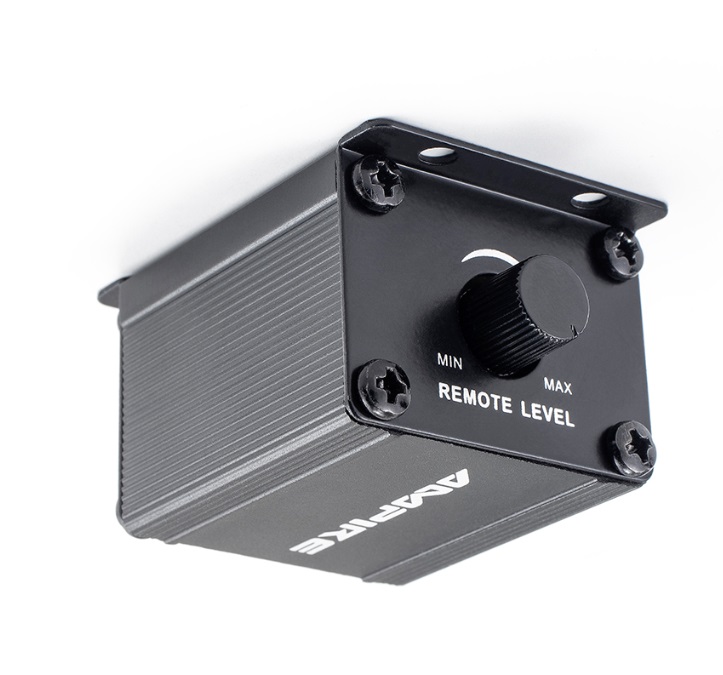 AMPIRE REM-MBM2 Pegelregler, Bassregler für Verstärker der MBM500.1, MBM1.24V, MB1000.1-2G, MBM1000.1 - Remote Bass Regler Gain Controller