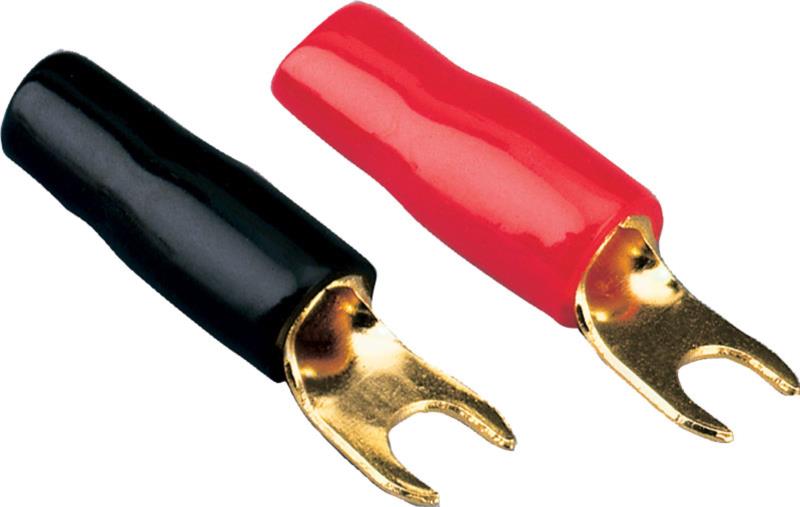 ACV 30.4440-02 Anello Forks 4 mm² 50 pezzi di rosso