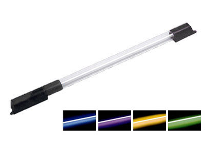RTA 700.352-2 Neon Farbwechsel Leuchten Farbe: violett zu blau; Gesamtlänge: 53,4cm, Leuchtmittellänge: 33,5cm