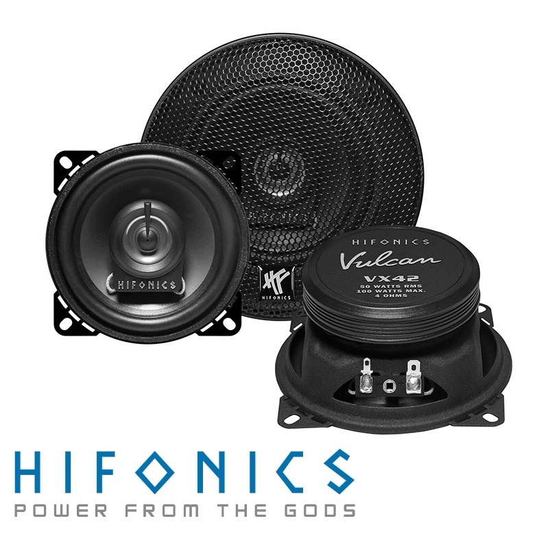 HIFONICS VULCAN KOAX Lautsprecher 10 cm VX-42 Leistung 50/100 Watt 1 Paar