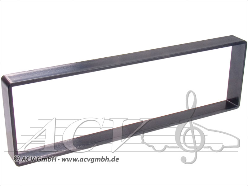 Distanza radio frame ISO gomma Touch Black Citroen C4 