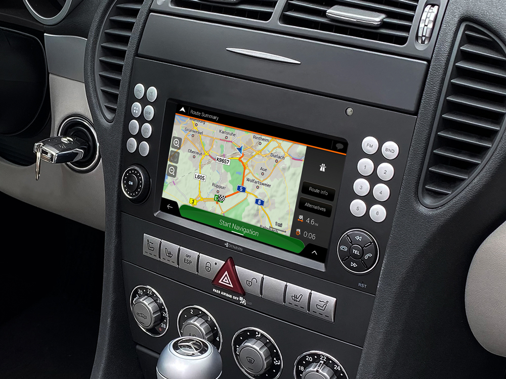 Dynavin D8-SLK Pro Navigation Autoradio kompatibel mit Mercedes SLK R171 2004-2010