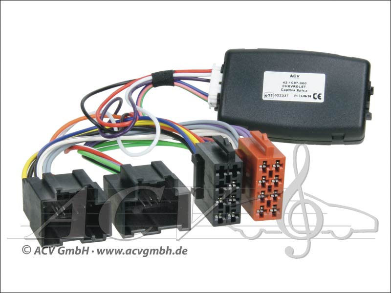 ACV 42-1087-800 Lenkradadapter Chevrolet Captiva -> Clarion