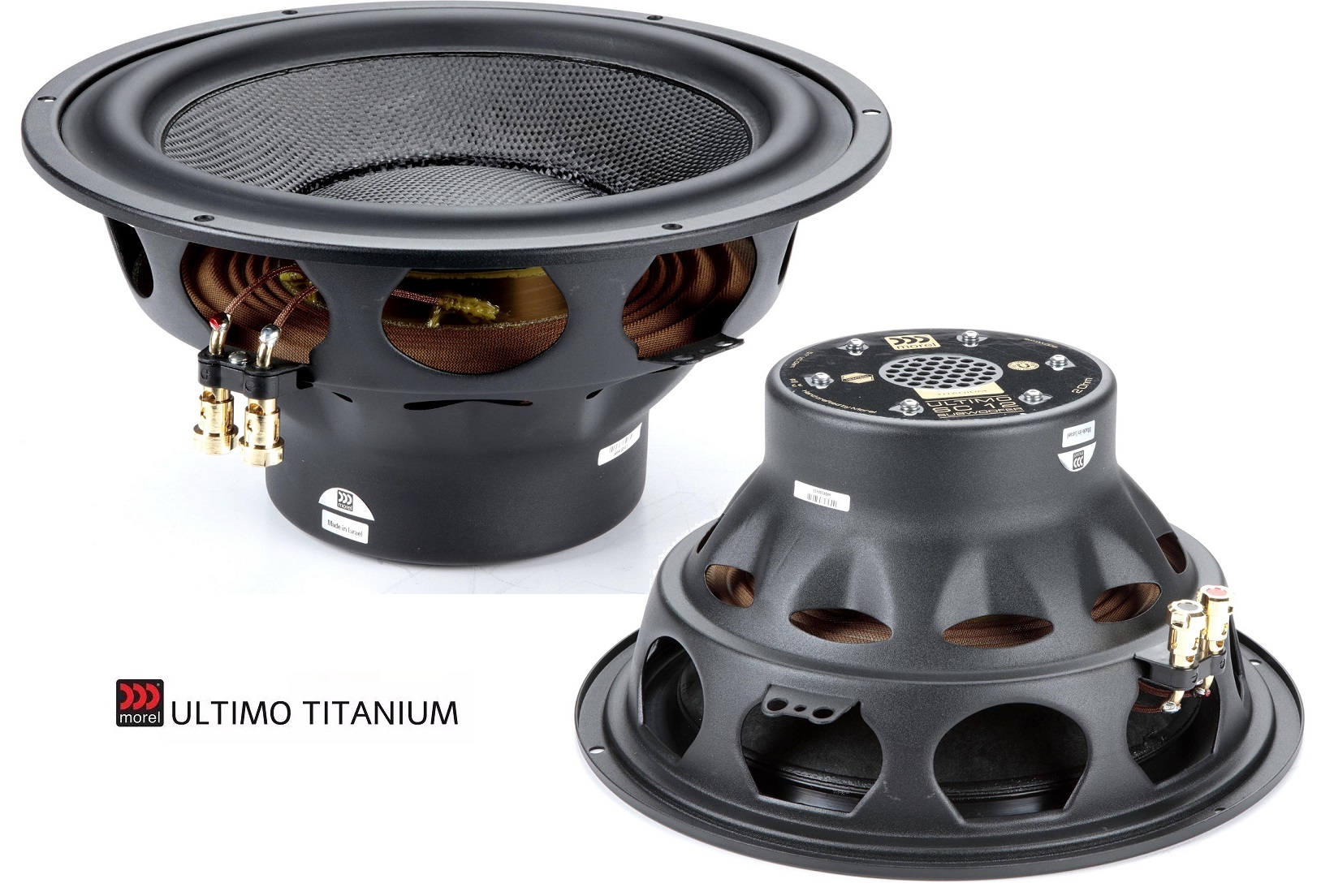 Morel ULTIMO TI SC122 HIGH END Subwoofer 30cm Woofer 600 Watt RMS, 2 Ohm