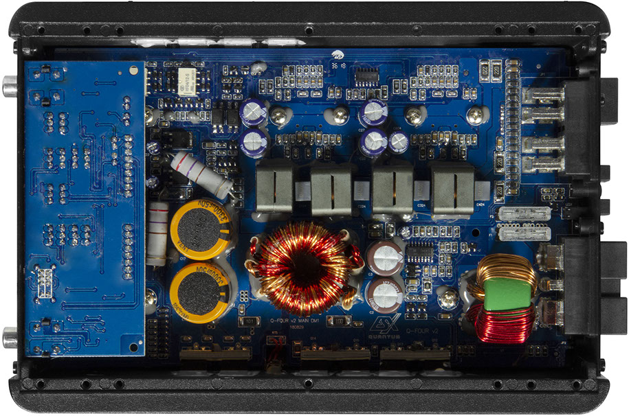 ESX Q-FOURv2 12V QUANTUM Digital 4CH AMP 4-Kanal Class D Digital Compact Verstärker 800 Watt