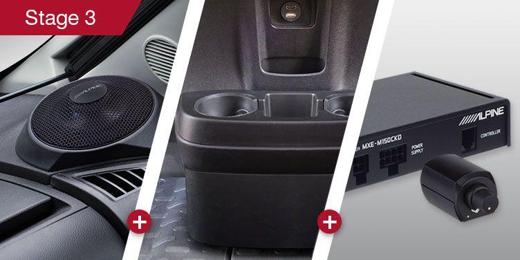 Alpine Concert Ensemble Soundpaket für Fiat Ducato (250, 290),Peugeot Boxer 250 und Citroen Jumper 250 