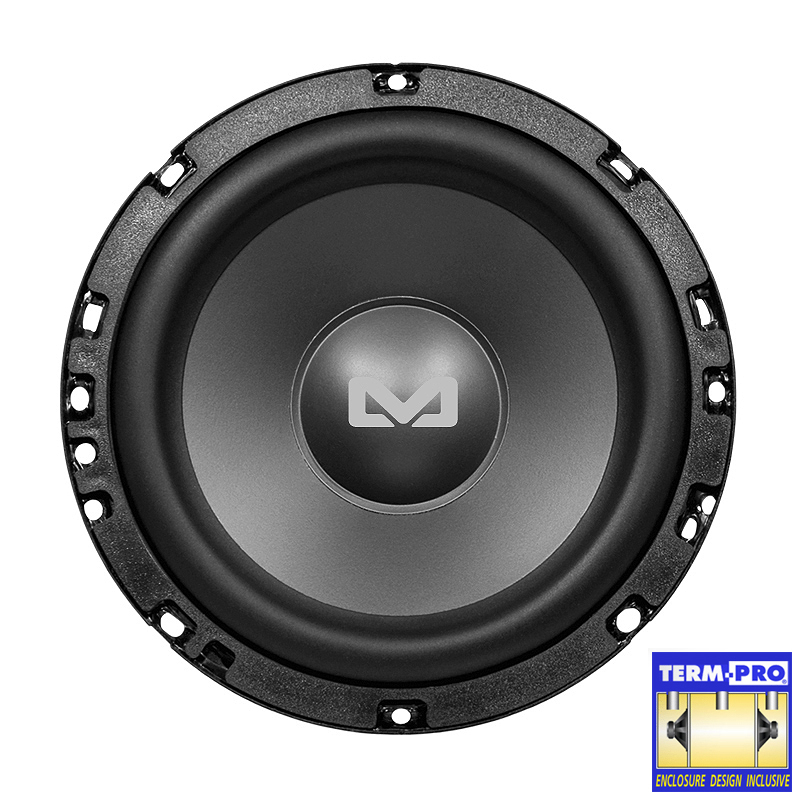 AMPIRE BOLD6 caisson de graves, 16,5 cm / 6,5'', 4 + 4 ohms, 250 watts