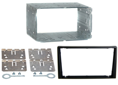 RTA 002.147-0 Double DIN mounting frame ABS