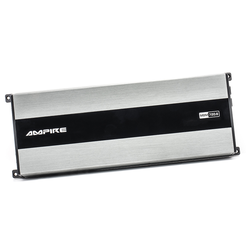 AMPIRE MBM720.6 Endstufe, 6-Kanal Verstärker Class D Ultrakompakte Bauform 720 Watt RMS/1440 Watt