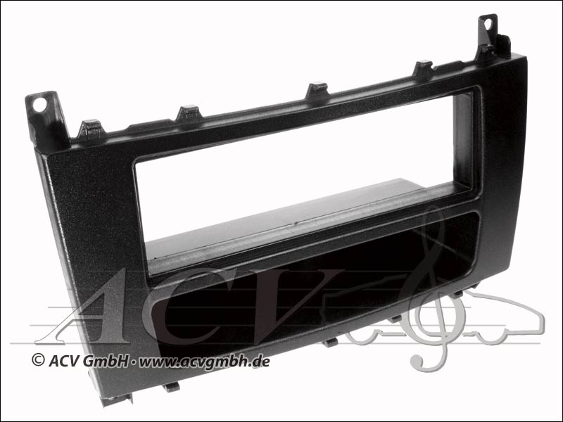 Radioblende Mercedes C-Klasse / CLK / SLK schwarz