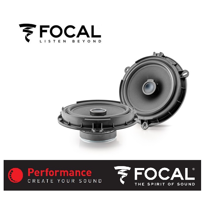 Focal ICFORD165 Inside 2-Wege 16,5cm Coax Lautsprecher für Ford Fahrzeuge