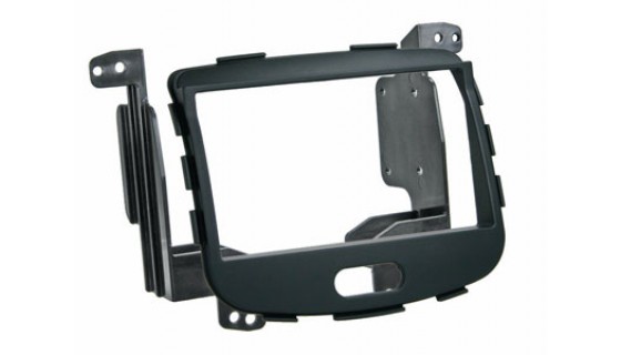 RTA 002.450P2-2 Double DIN Senior bezel Rubber Touch Black , Hyundai i - 10 08- >