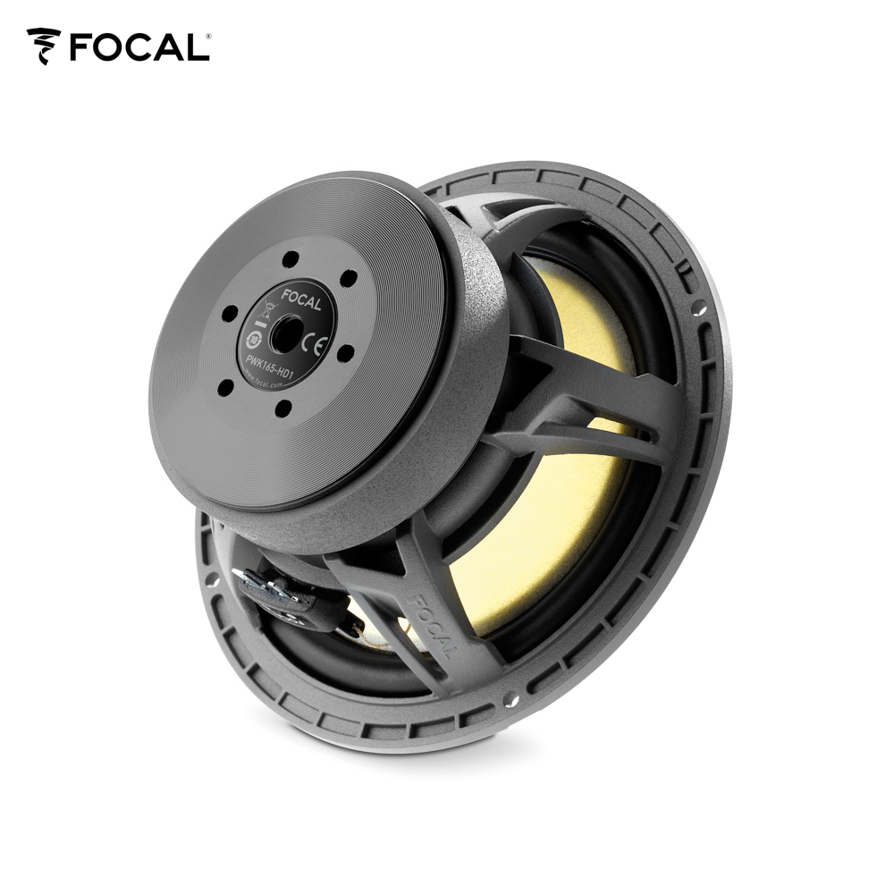 FOCAL HDK-165-2014-UP 16,5 cm (6.5") 2-Wege Kompo Lautsprecher Set 250 Watt kompatibel mit Harley Davidson Motorrad Road Glide, Street Glide, Electra Glide, Cvo limited -- FOCAL ISHD165K2