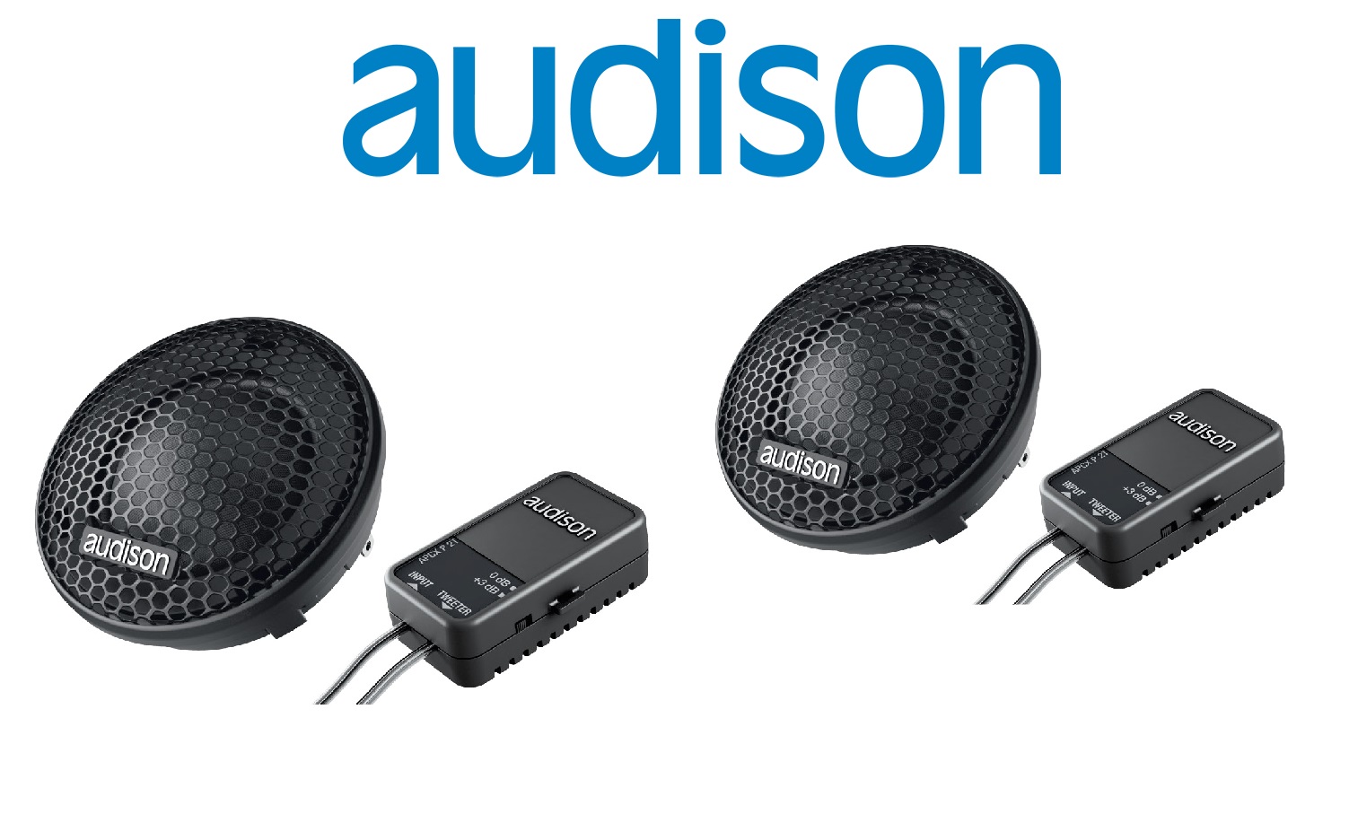 B-Ware Audison AP 1P HOCHTÖNER, TWEETER 25 mm mit Kabelweichen, 150 Watt, 1 Paar 