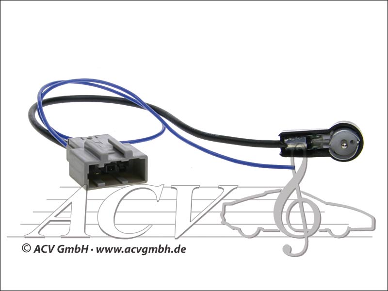 ACV 1512-02 adaptateur ISO Nissan antenne 