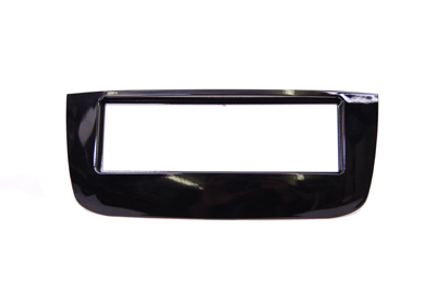 RTA 000.320-0 1 - DIN mounting frame, black ABS