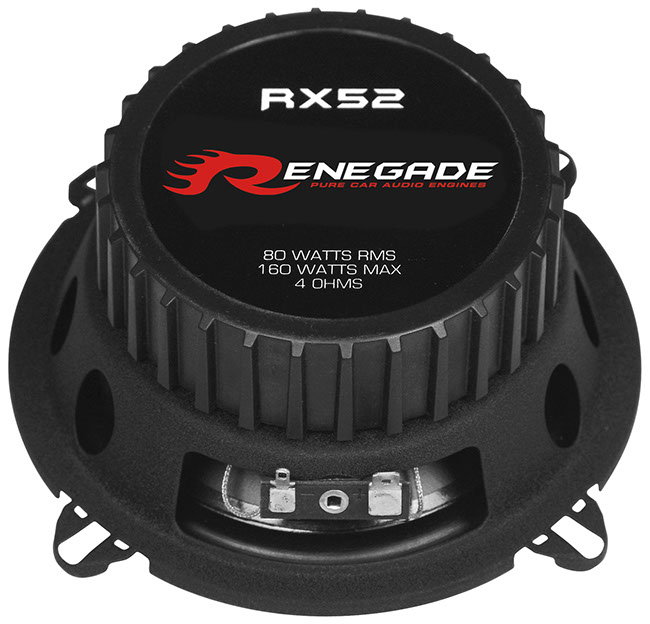 Renegade RX52 13 cm (5.25") 2-Wege Koaxial-Lautsprecher 1Paar 160 Watt
