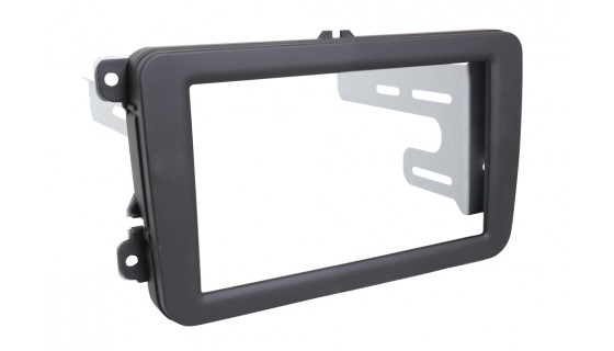 RTA 002.099P2-0 Double DIN Senior bezel Skoda Seat VW Rubber Touch and headband