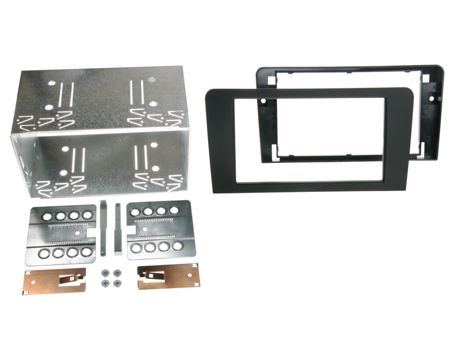 Alpine APF-F391320-14AU 2-DIN Radioblende Installations-Kit für Headunit mit 6,1/6,5 und 7-Zoll-Display im Audi A3 8P/8PA (2003-2012)