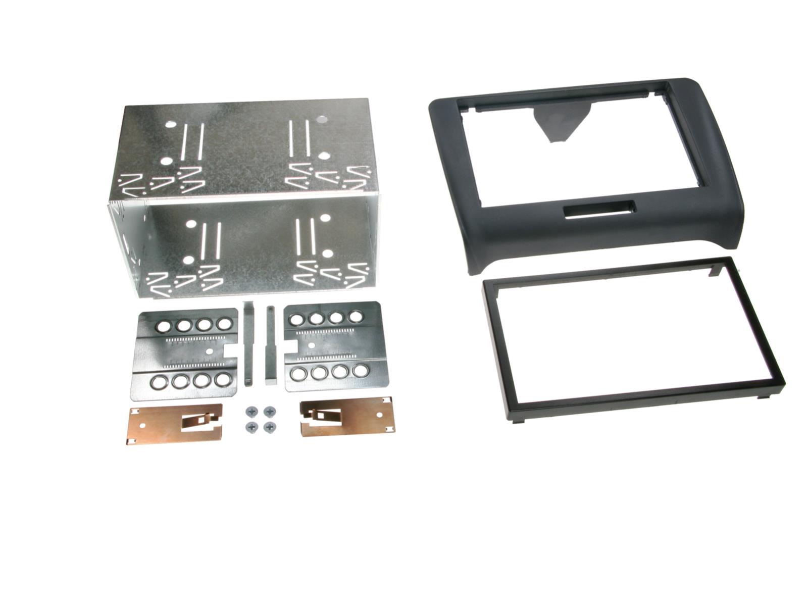 Alpine APF-F391320-19AU 2-DIN Radioblende Installations-Kit für Headunit mit 6,1/6,5 und 7-Zoll-Display im Audi TT 8J (2006-2014)