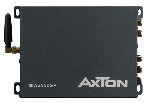 AXTON A544DSP 4-Kanal Verstärker mit 10-Kanal DSP, Handy App-Steuerung, Bluetooth Audiostreaming   