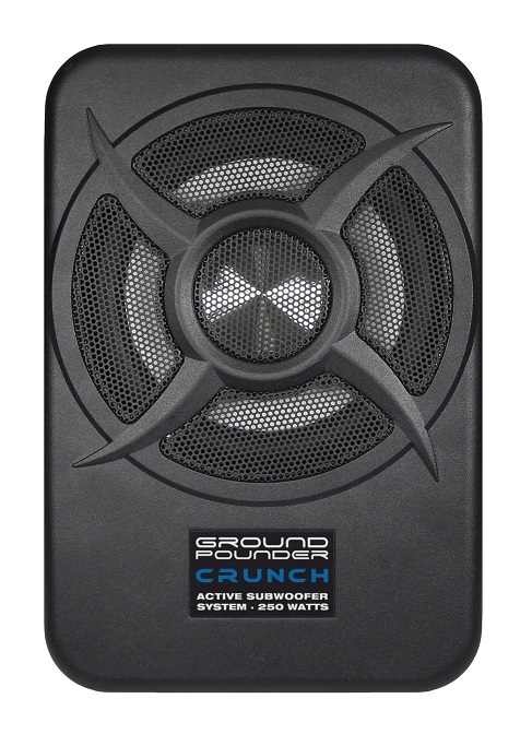 Crunch GP810 Aktivsubwoofer 25 cm Aktiv-Subwoofer-System 250 Watt Crunch GP 810 