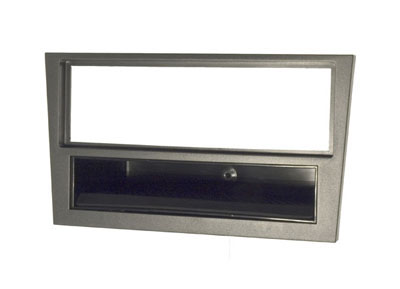 RTA 000.153-0 1 - DIN mounting frame, ABS gray metallic