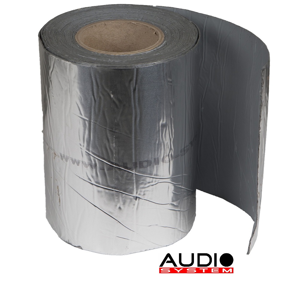 AUDIO SYSTEM ALU 200 EVO Alu-Kautschuk - Dämmaterial ALUBUTYL 10 m x 0,2 m = 2m²