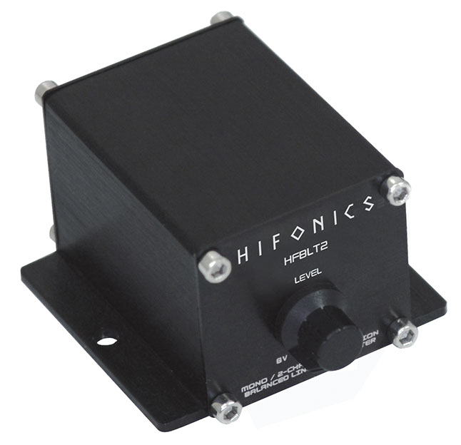HIFONICS HF-BLT2 Balanced Line Transmitter für HiFonics, Crunch, Verstärker