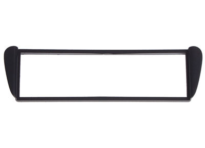 RTA 000.281-0 1 - DIN mounting frame, black ABS