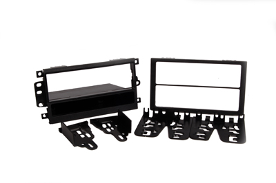 RTA 001.484-0 Multi-frame kit di montaggio con vano portaoggetti, versione ABS nero