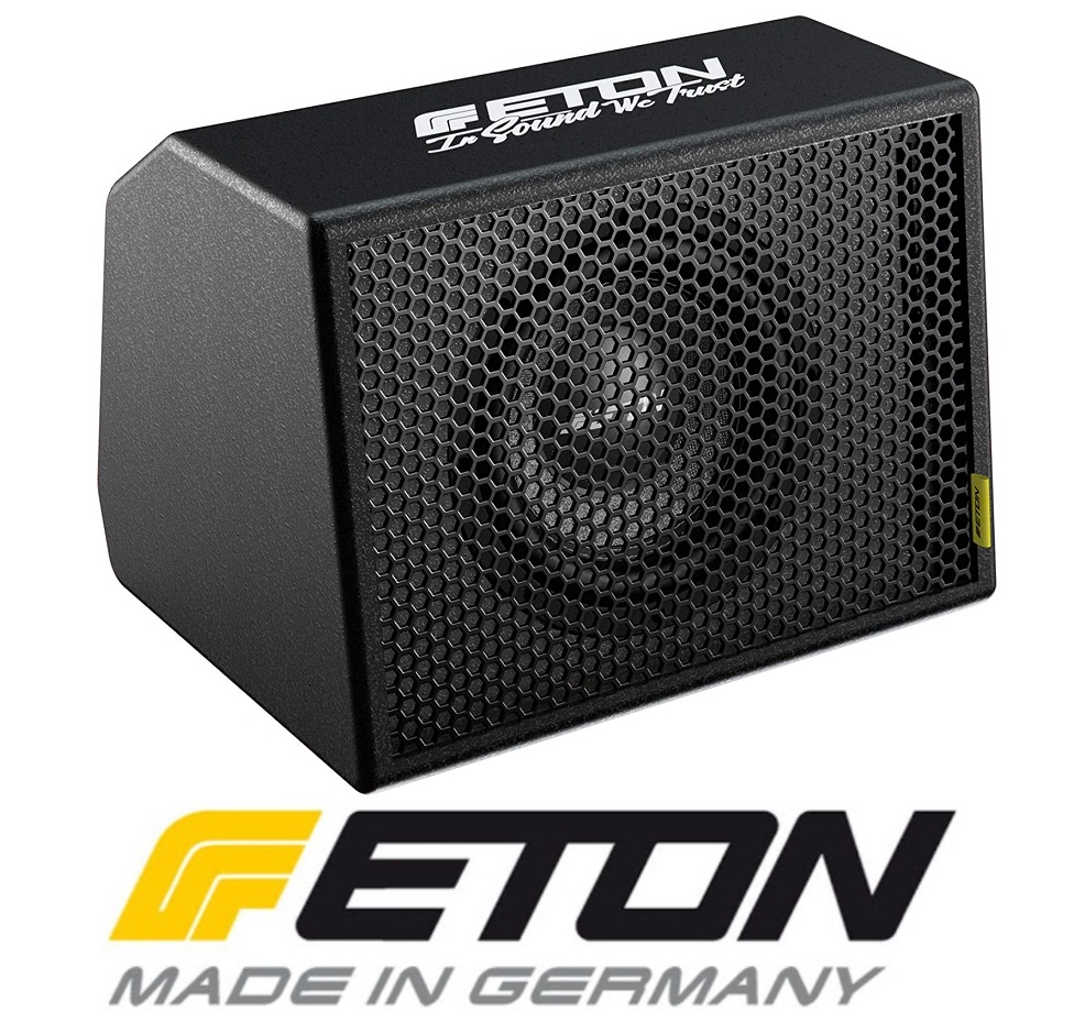 ETON PW8-400BR PW Subwoofer 20 cm in BR-Gehäuse 8 Zoll Woofer, Bass Box fürs Auto 400 Watt
