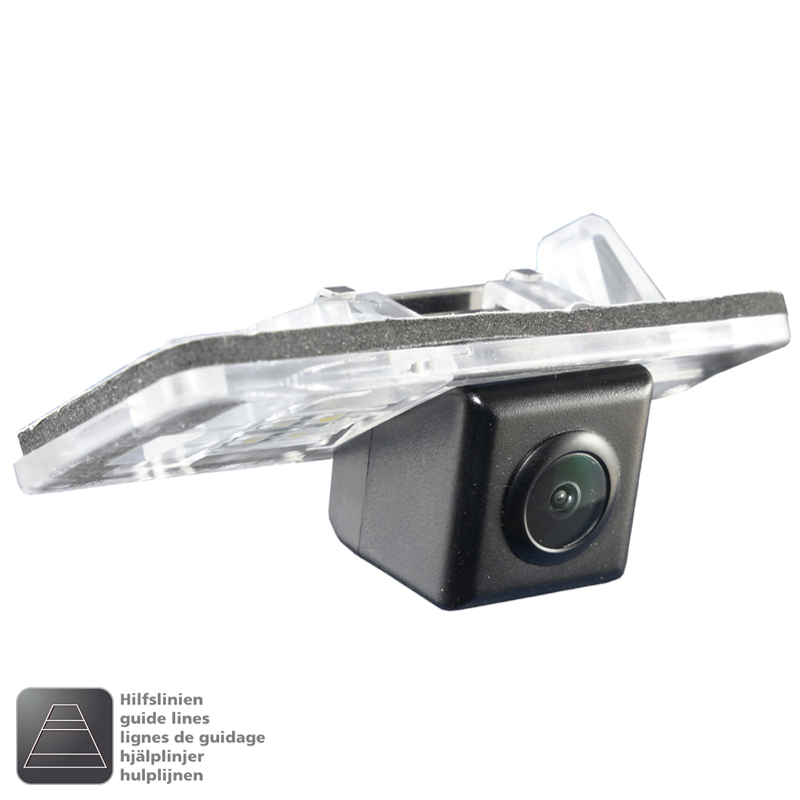 NAVLINKZ VS3-AU24W Griffleisten-Kamera AUDI Rückfahrkamera , kalt-weiße LED 