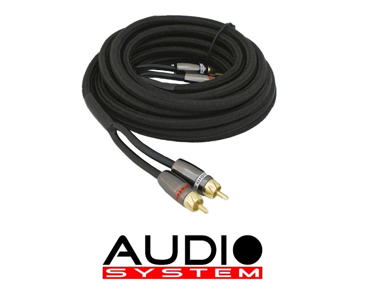 Audio System Z CHBLACK 3.5 m high-end RCA cable 3.5 meter 