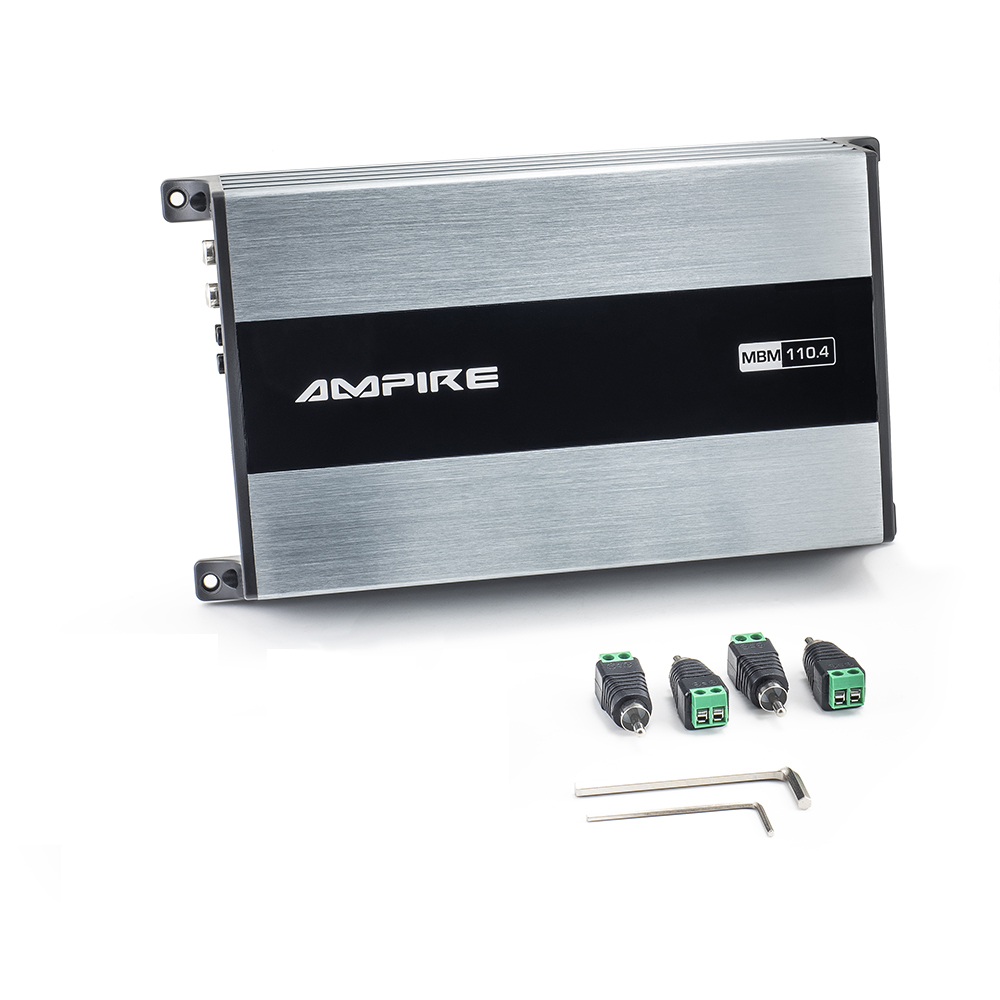 AMPIRE MBM110.4-2G 4 Kanal Verstärker, Endstufe, 4x 110 Watt, Class D 