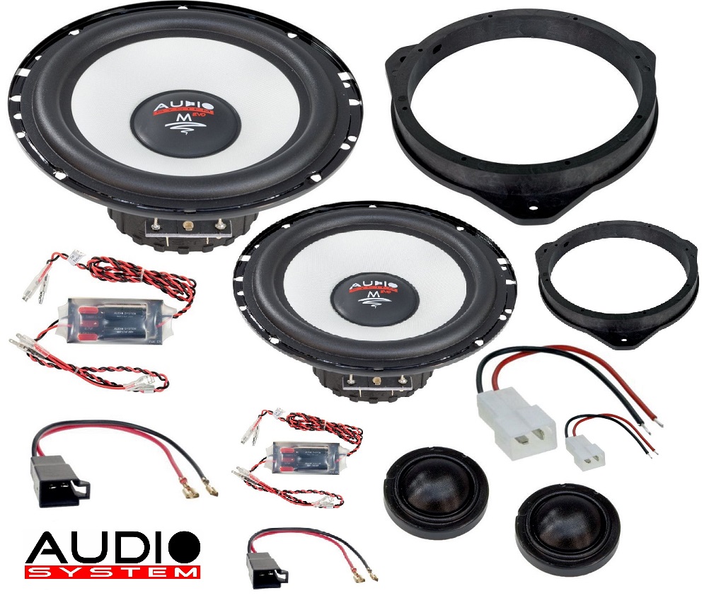 Audio System MFIT CITROEN JUMPER EVO 2 Lautsprecher 16,5cm 2-Wege CITROEN JUMPER ab 2006 