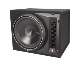Rockford Fosgate P3-1X12 Subwoofer Bassreflexbox mit P3D2-12 Woofer Punch P3 Series 30 cm (12") 600 Watt RMS 