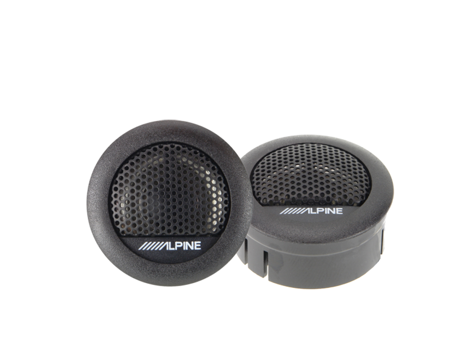 Alpine SXE-1006TW Mylar-Titanium Hochtöner 30 mm 1 Paar Tweeter 280 Watt