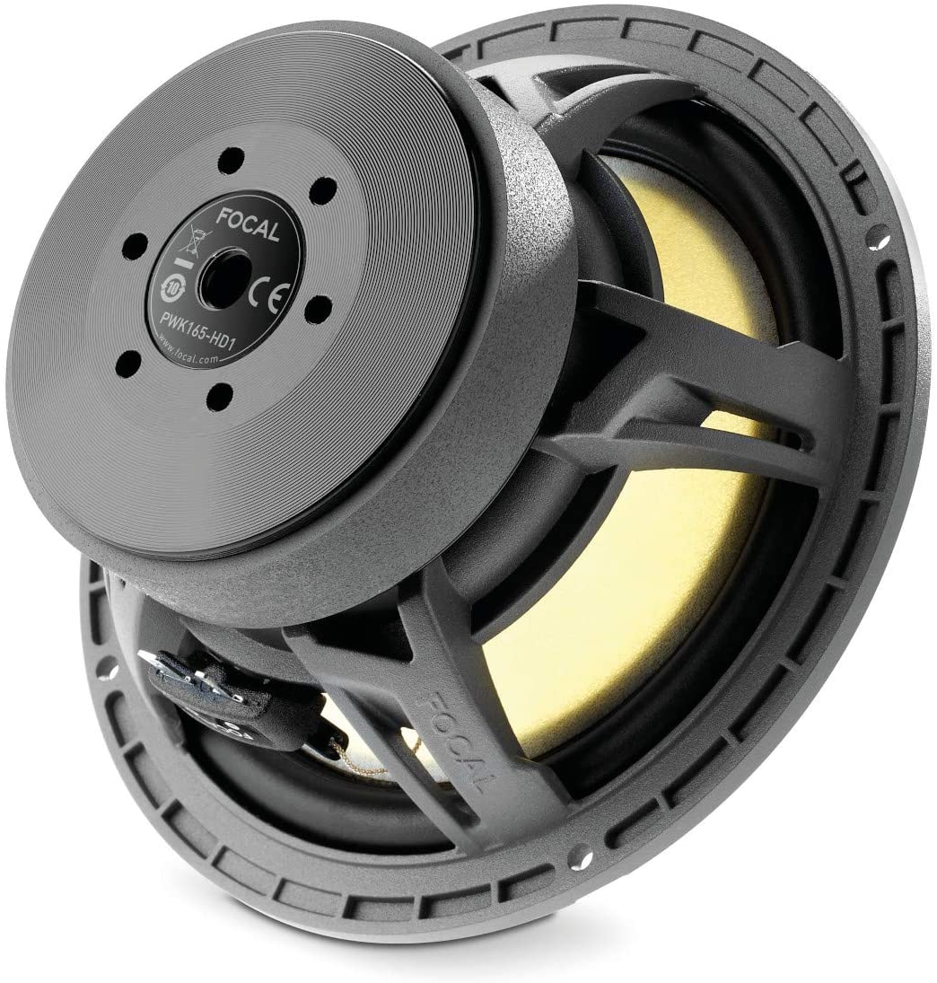 FOCAL HDK-165-2014-UP 16,5 cm (6.5") 2-Wege Kompo Lautsprecher Set 250 Watt kompatibel mit Harley Davidson Motorrad Road Glide, Street Glide, Electra Glide, Cvo limited -- FOCAL ISHD165K2