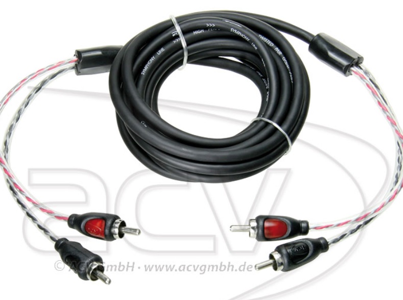 ACV 30.4980-300 2-Channel RCA Cable 3 meter - SYMPHONY series