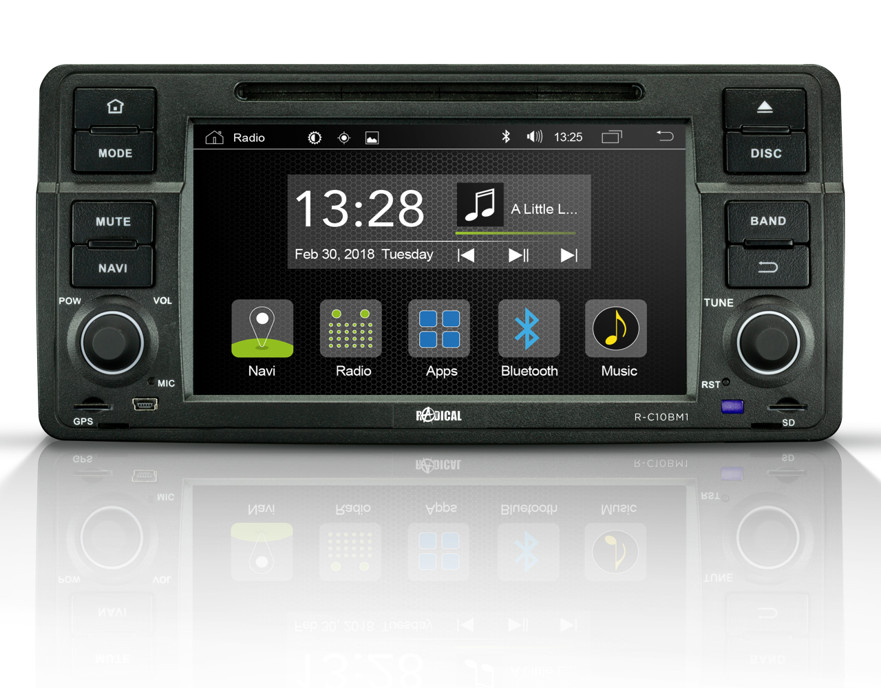 RADICAL R-C10BM1 BMW E46 Infotainment Android T8