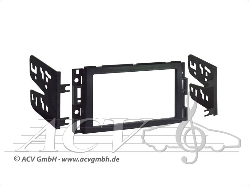 Double-DIN installation kit Chevrolet Impala / Monte Carlo 